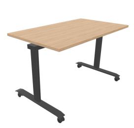 Klapptisch auf Rollen